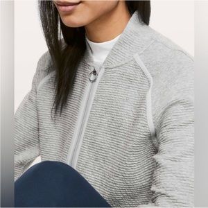 Lululemon On Repeat Jacket- Gray- Size 4